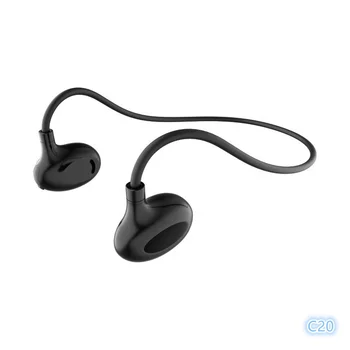 C20 Bone Conduction Portable Bluetooth 70mAh Sports Headset Hot Selling Neckband Earphone Handsfree Sports Earphone Headphone