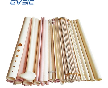 Durable Wear Resistant High Temperature Large Diameter Alumina Ceramic Tube for Kiln Furnace Use