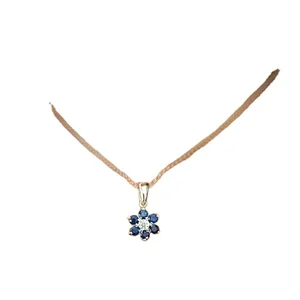 Handmade Indian Fashionable Silver Jewelry High Quality Stainless Steel Cross Pattern Zircon Pearl Gold Chains Arizona Main