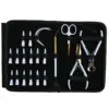 Kit de herramientas para extensiones de cabello blanco