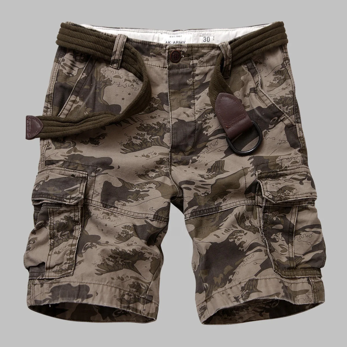 2023 OEM New Best Selling Camo Cargo shorts Men Shorts Casual Plain Custom Summer Sports shorts521_voghion.com