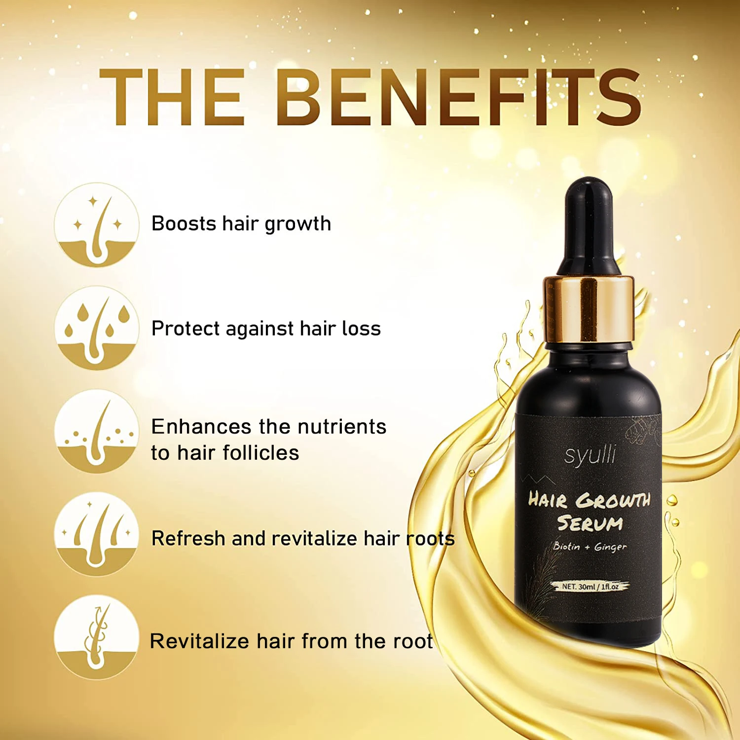 Advanced Follicle Boost Hair Density Serum Hair Growth Product Scalp ...