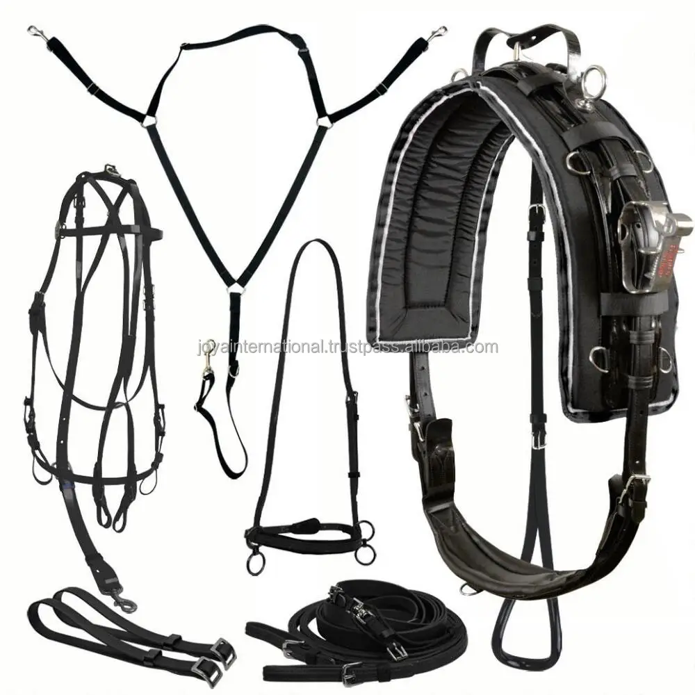 Pvc Quick Hitch Horse Harness Complete Set All Size And Mixed Color