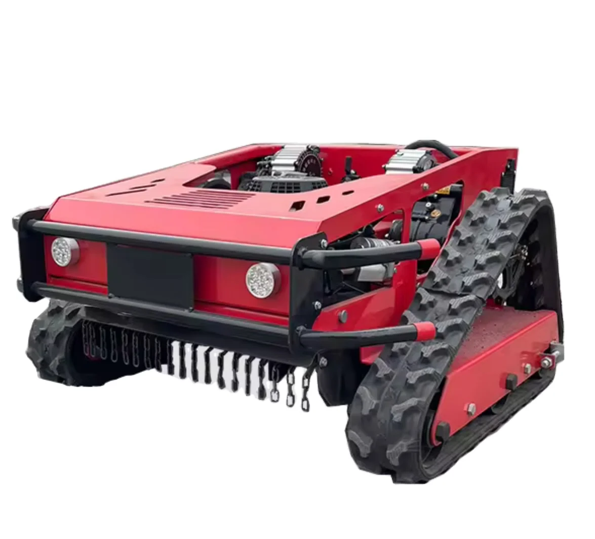 Smart Remote Control Gasoline Lawn Mowers Machine 452cc Mini Tractor