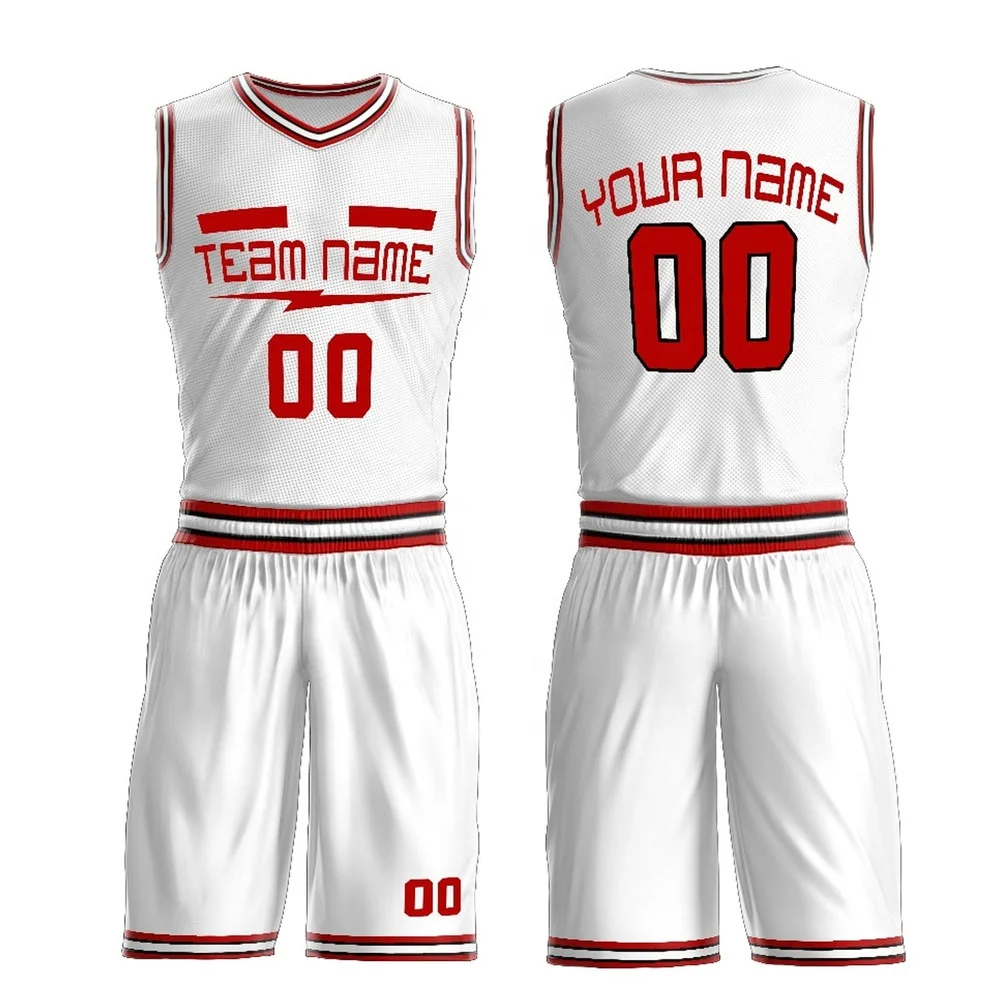 Source Reversible custom supplier quality customized wholesale fully  sublimated basketball uniforms club V-neck jersey on m.