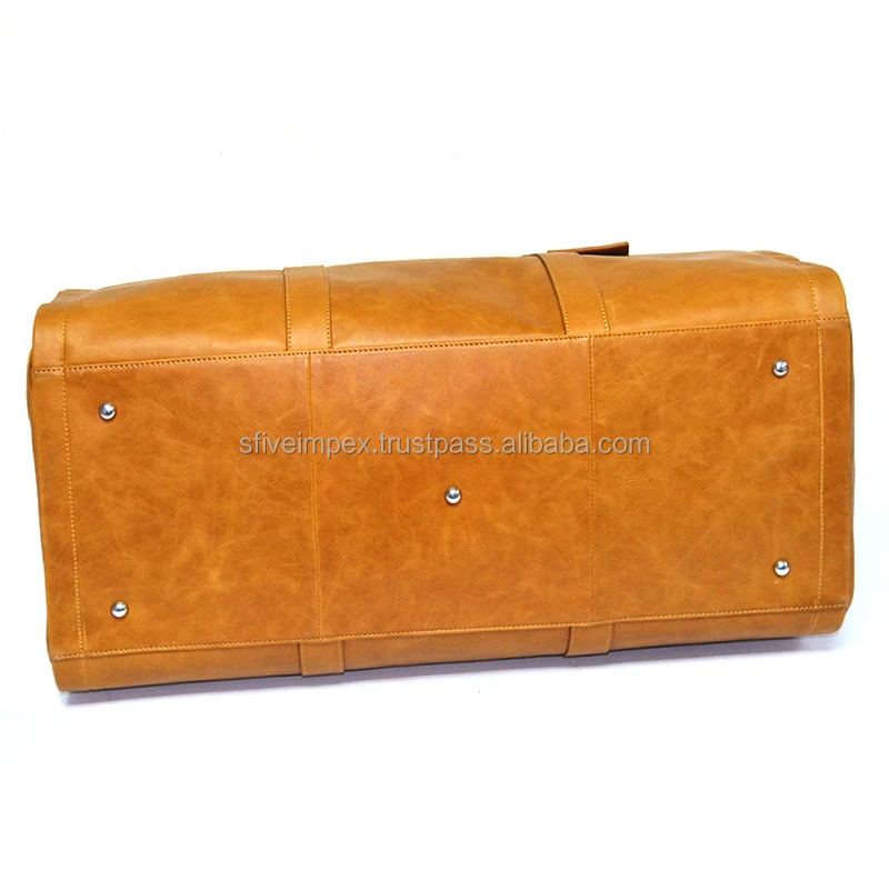 Handmade Luxury Custom Men Women Brown Genuine Leather Wedding Dress