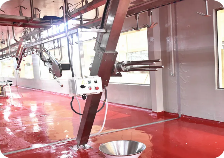 Sheep skin peeling machine for goat slaughterhouse, efficient lamb skin removal equipment