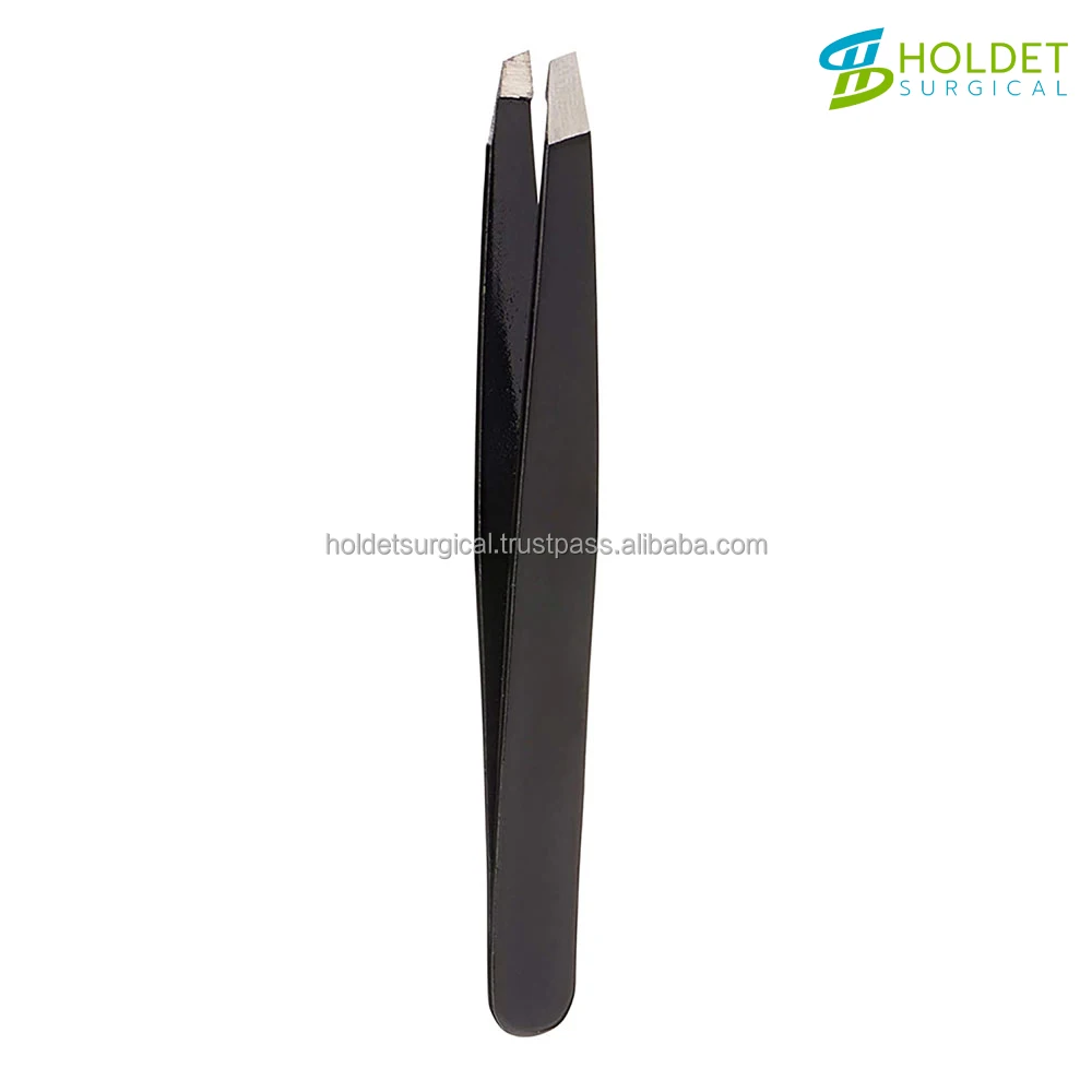 Multi Rainbow Slanted Tweezers Sharp Pointed Eyebrow Plasma Coated