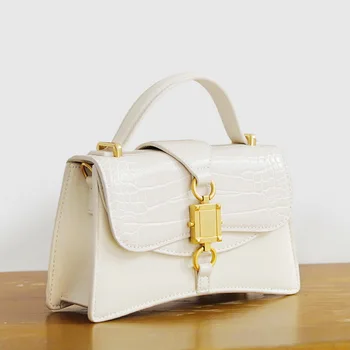 Luxury Designer Handbags Women Bags Famous Brand Borsa A Tracolla Grained Leather Crossbody Bag