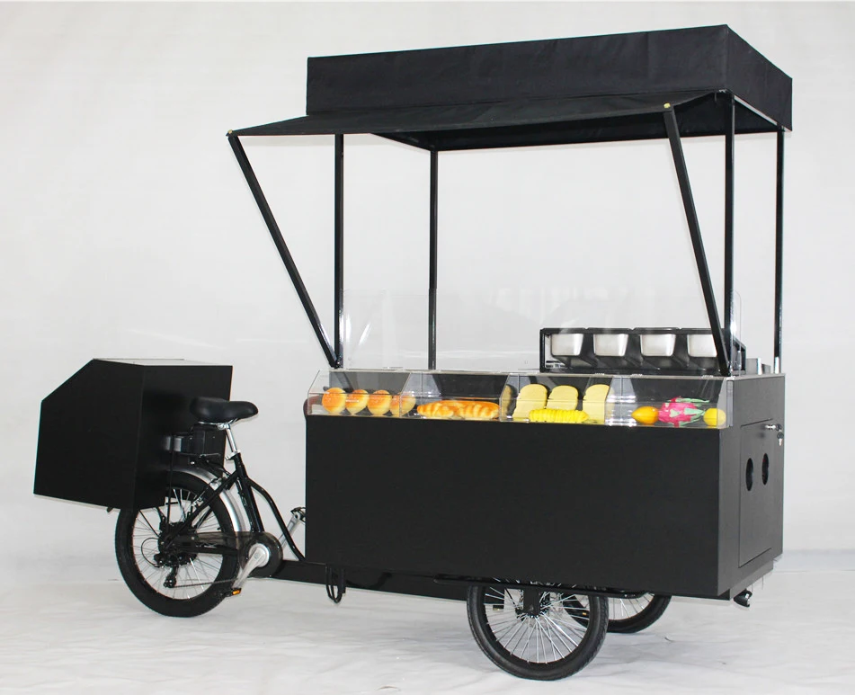 3 wheel hot dog bike food cart coffee tricycle with fried plate hot dog ...