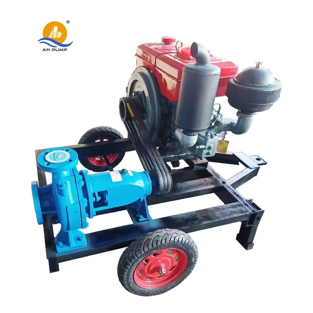 Easy to Move with Frame diesel Water Pump