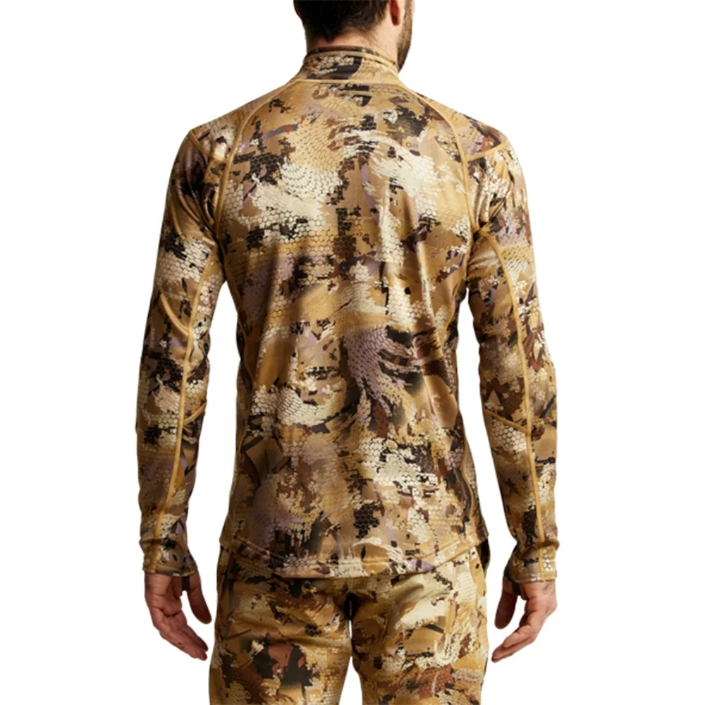 Base Layer Top Hunting Fishing Outdoor Sportswear 100 Polyester Buy