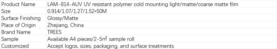 Specifications