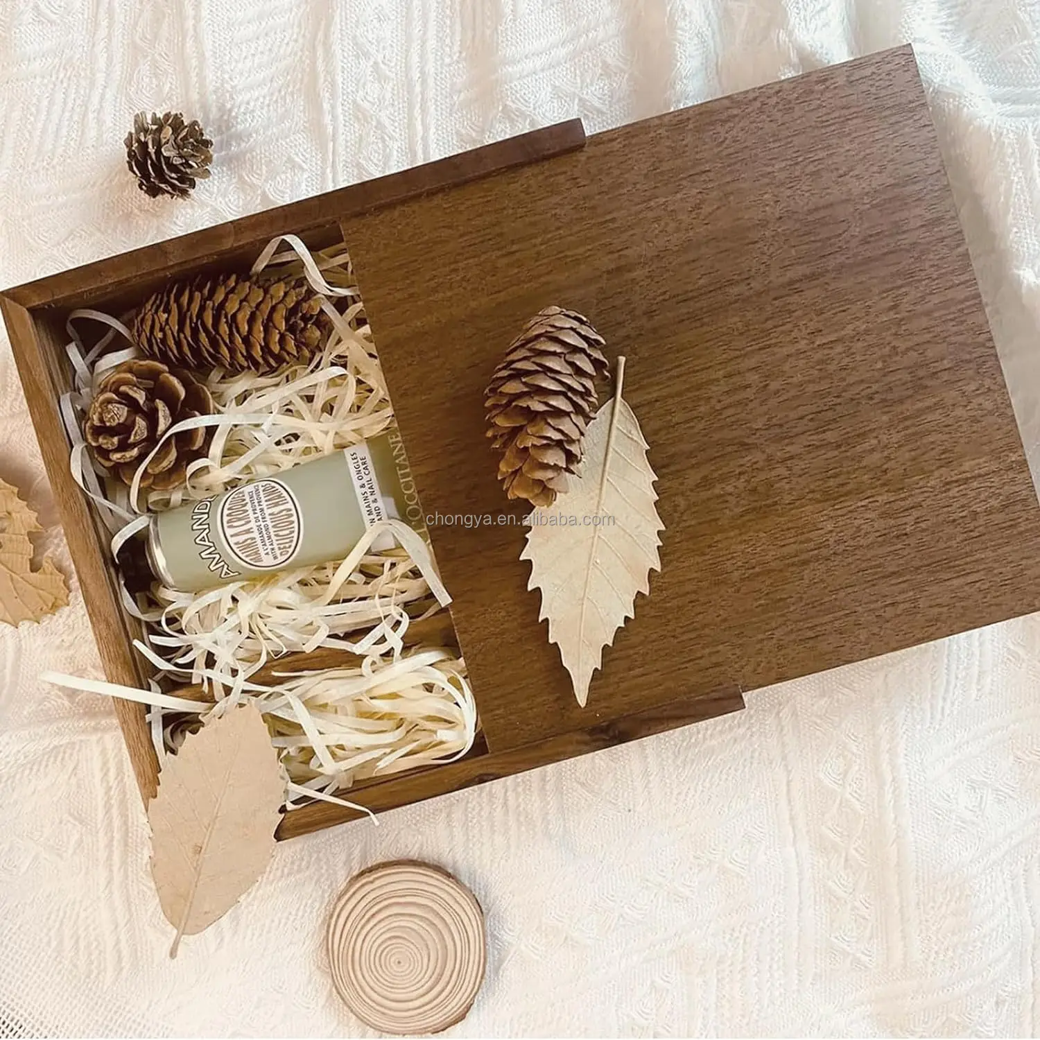 DIY Walnut Wood Storage Boxes - Perfect for Gifts & More
