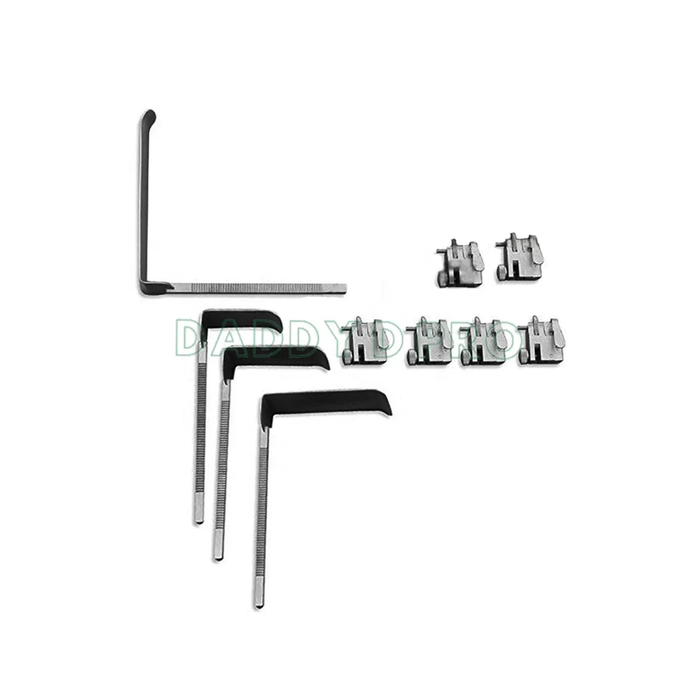 Professional Stainless Steel Codman Bookwalter Retractors Set Complete Bed Support Surgical Instruments Table Mounted Retractor