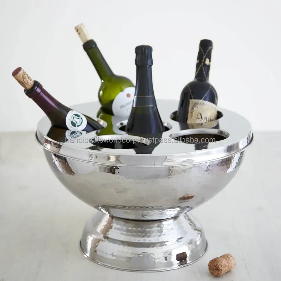 Champagne & Wine Aluminium Ice Bucket Handmade Aluminium Ice Bucket