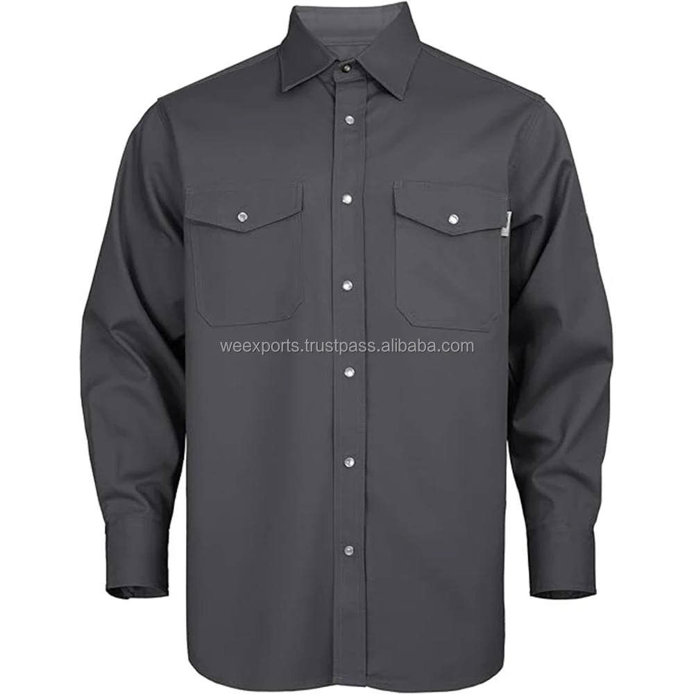 Factory Supply Nfpa 2112 Cat 2 Long Sleeve Welder Welding Frc Fr Flame