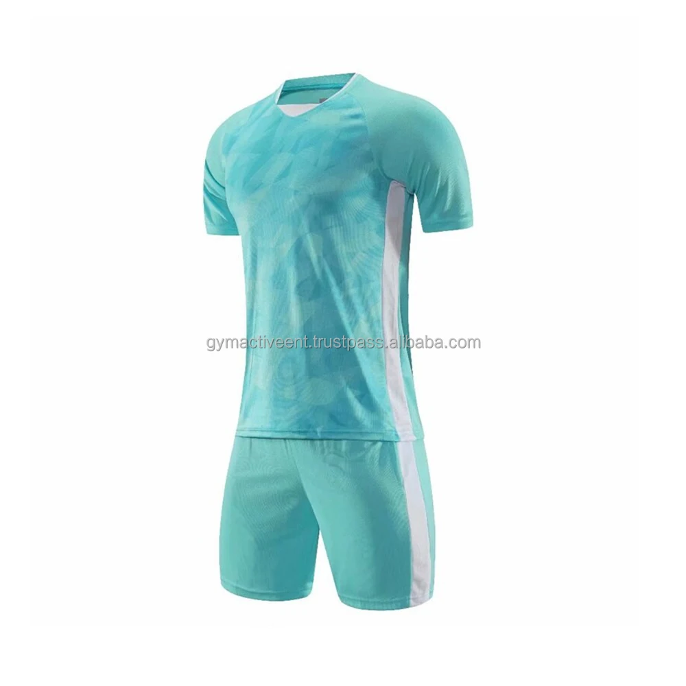 Custom Oem Logo Men Team Sublimation Sports Soccer Wear T Shirts
