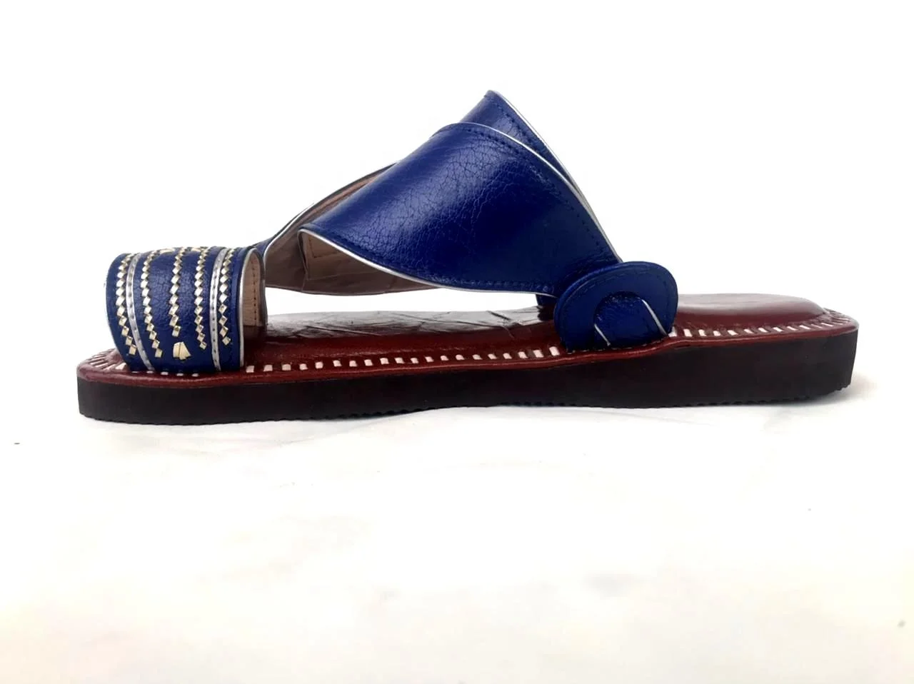 Source Handmade Leather Sandals Men Arabic Slippers Flip Flops Saudi Sandals  Genuine Leather on m.