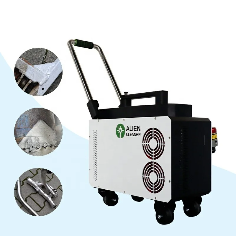 Wide Cleaning Range Laser Gun For Rust Removal 200w Pulsed Jpt Fiber
