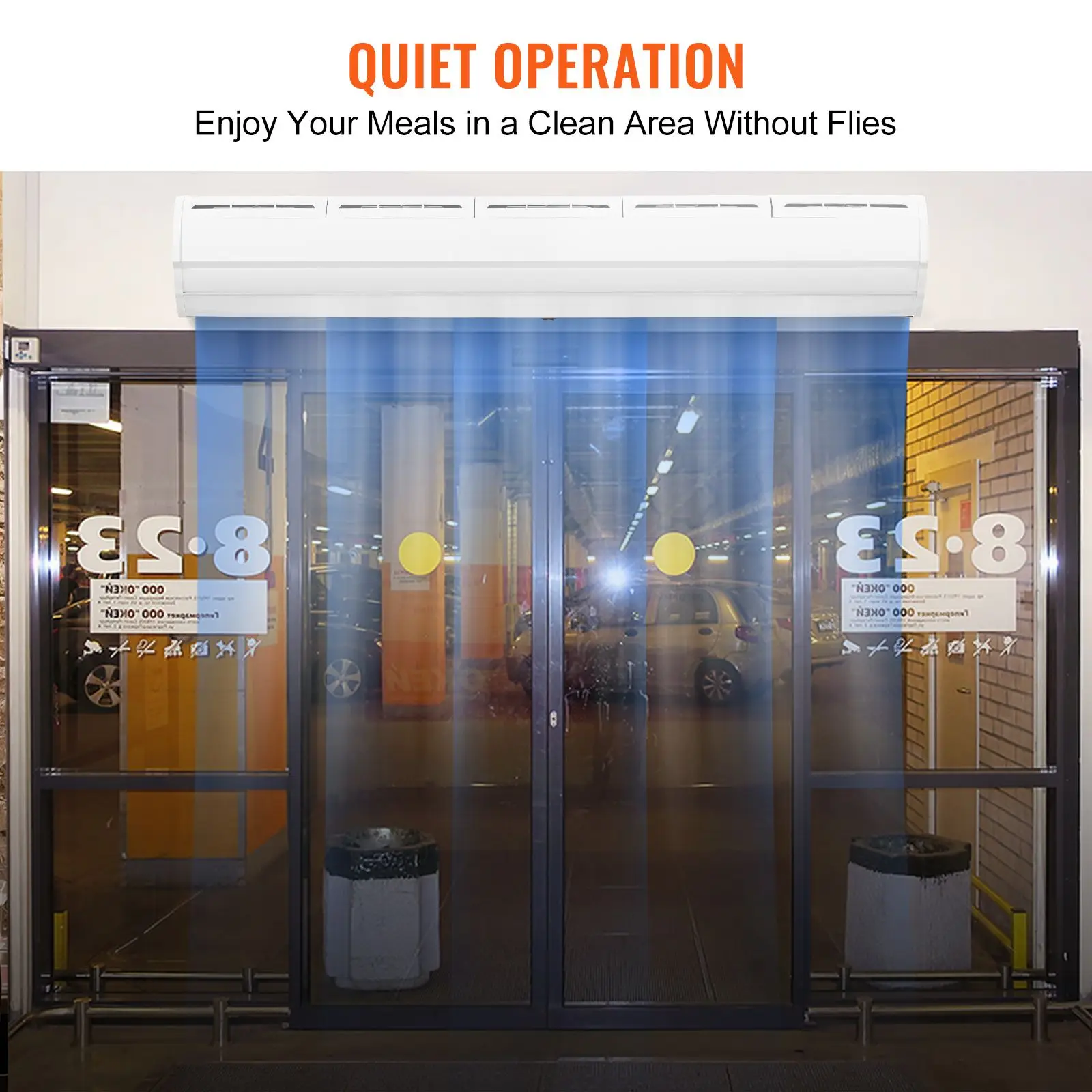 Air Curtain, 60", 1500CFM, Wall - detail 6
