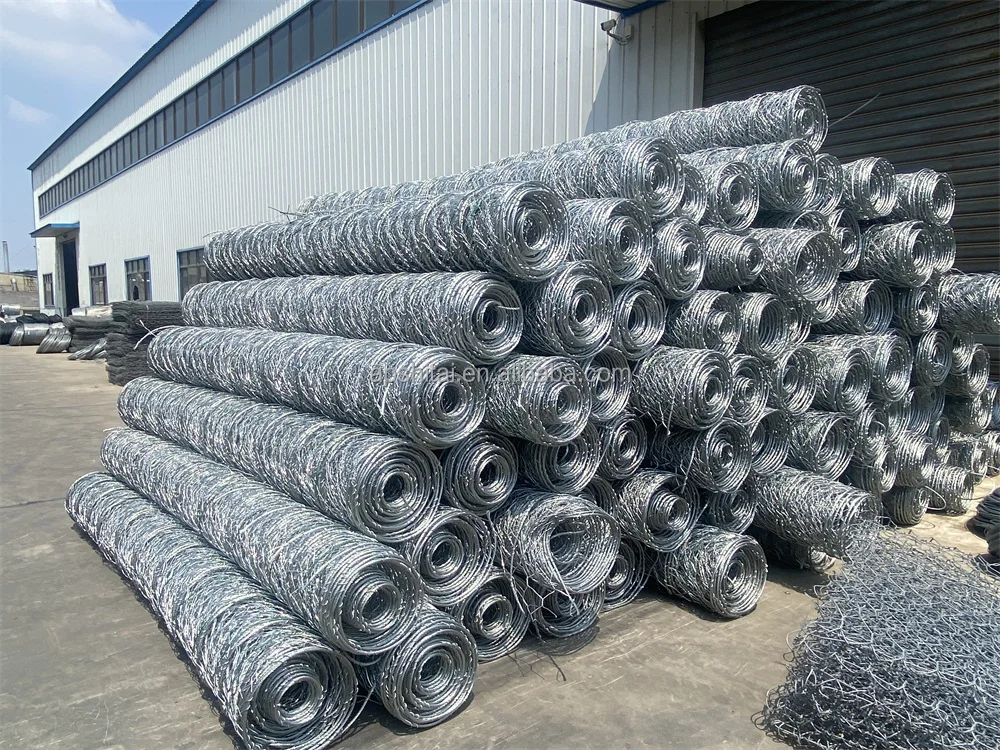 Gabion Slope Protection Wire Rope Mesh Net Wire Rope Gabion Mesh