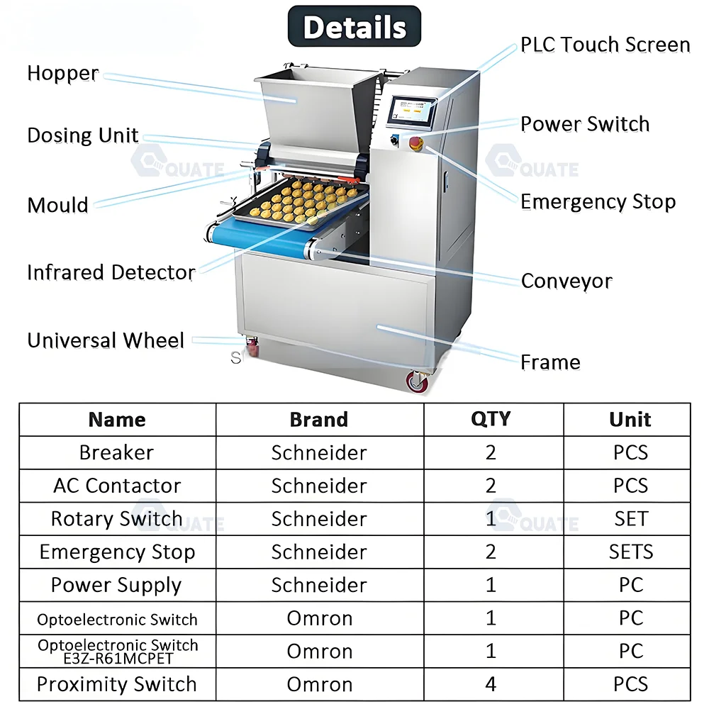 Mini Biscuit Cookie Making Machine Automatic Baking Machine Oreo Biscuit Making Machine