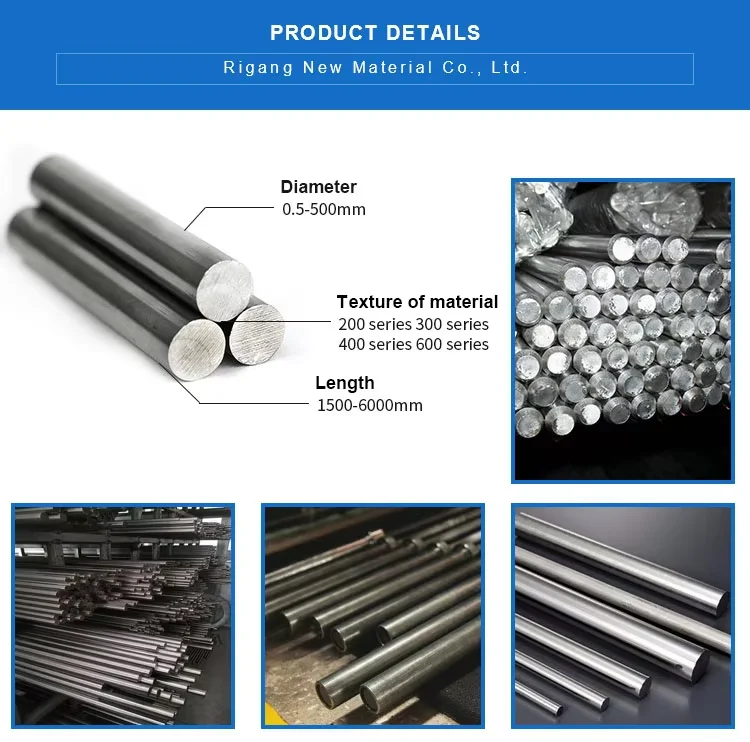 Stainless Steel Round Bar Bundling - Shandong Bamaoxing Steel