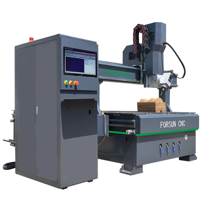 2025 Best Price Cnc Router Woodworking Machine With Vacuums Cnc Router You Can Import From China Cnc Router Z Axis 500mm 4axis