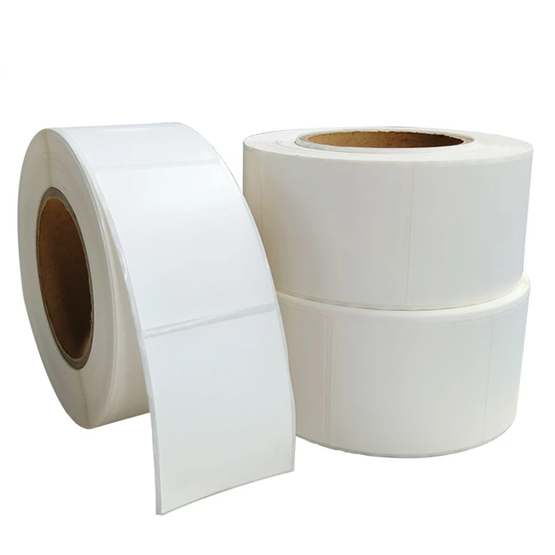 Manufacturers Custom Thermal Shipping Label Blank Thermal Label  For Logistics Industrial