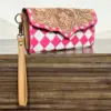 Pink and White Checkered