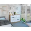 White / Pine Color