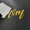 Golden Cut Out Decals
