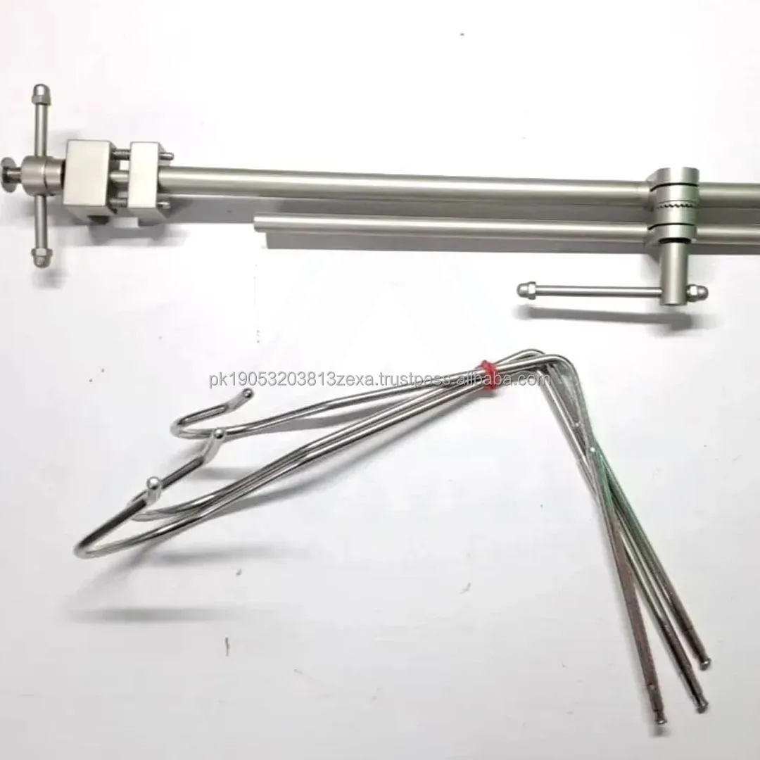 Liver Resection Instruments Laparoscopic Semi Rigid Nathanson Liver Retractor & 3 Hook Reusable ...