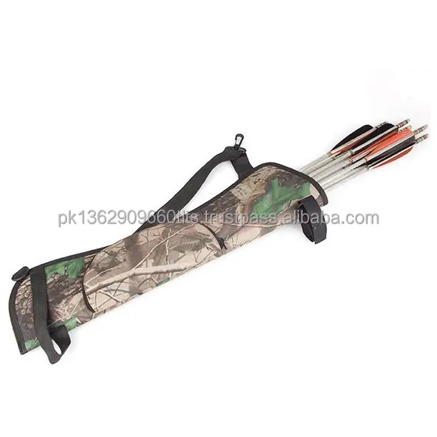 Traditional Brown Bow And Arrow Shooting Hunting Bag Accessories Side ...