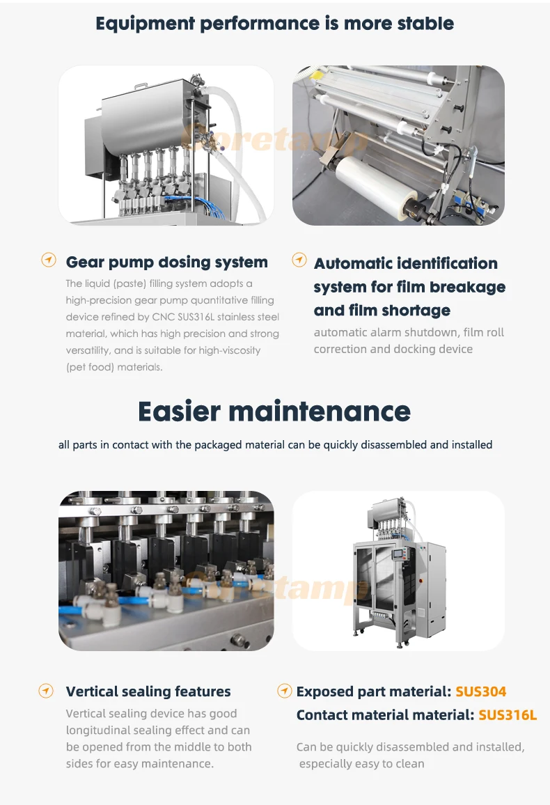 Automatic Liquid Packing Machine Viscous Liquid Pouch Packing Machine Liquid Multi-function Packaging Machines