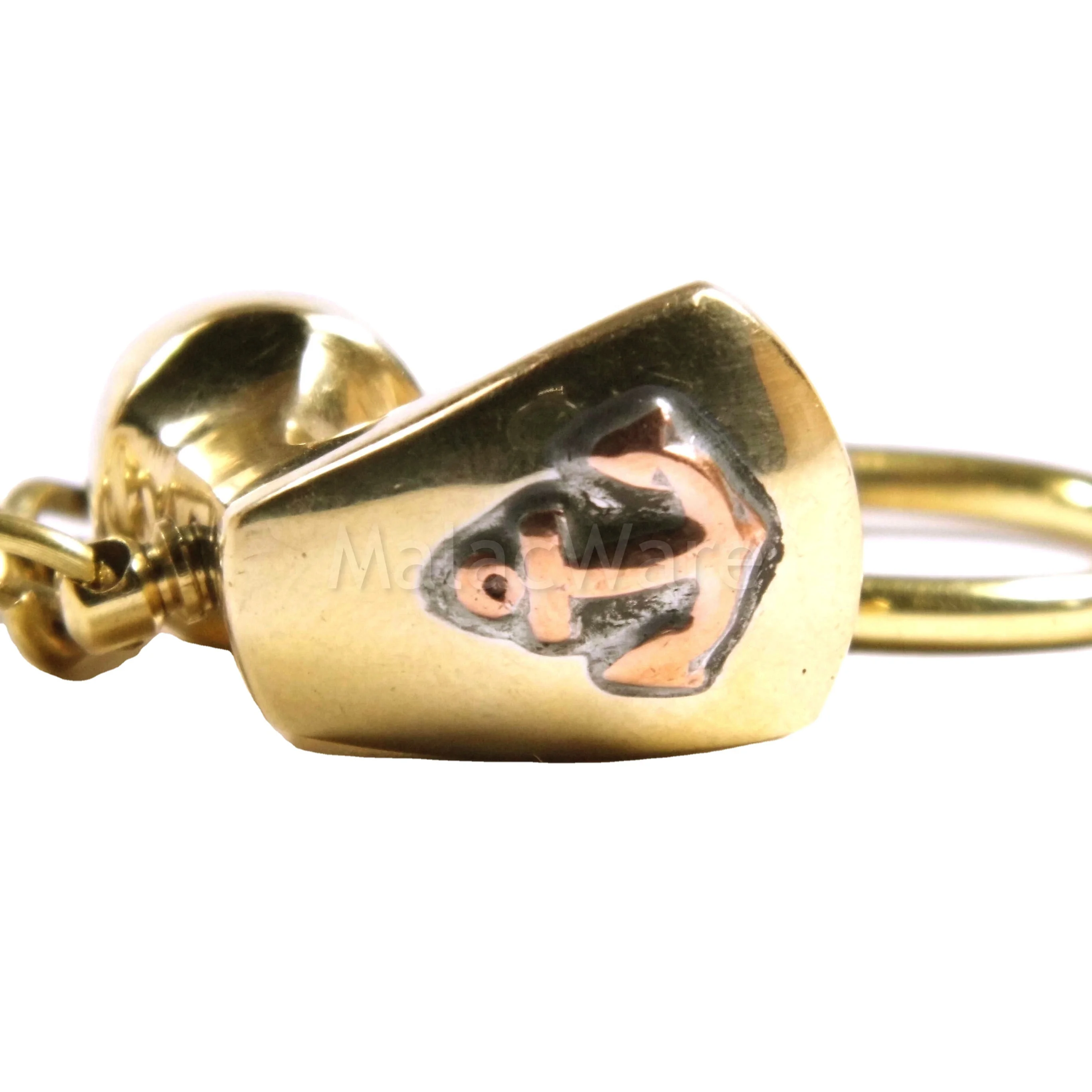 Mother's Day Gift Keychain Multi-Design Wholesale Bulk Metal Student Choice Bike Keychain in Gold Color for Students