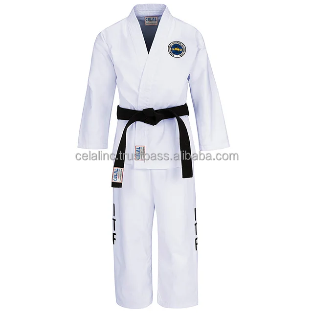 MUDOIN Cool Summer Mesh Taekwondo Uniform WTF Poom Mint Dobok TKD Martial Arts 