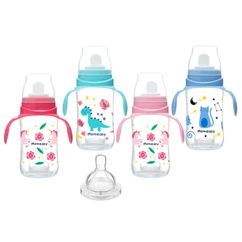 330ml BPA Free  Baby Feeding Bottles Baby Cup With Sipper Feeding Bottle with Handles