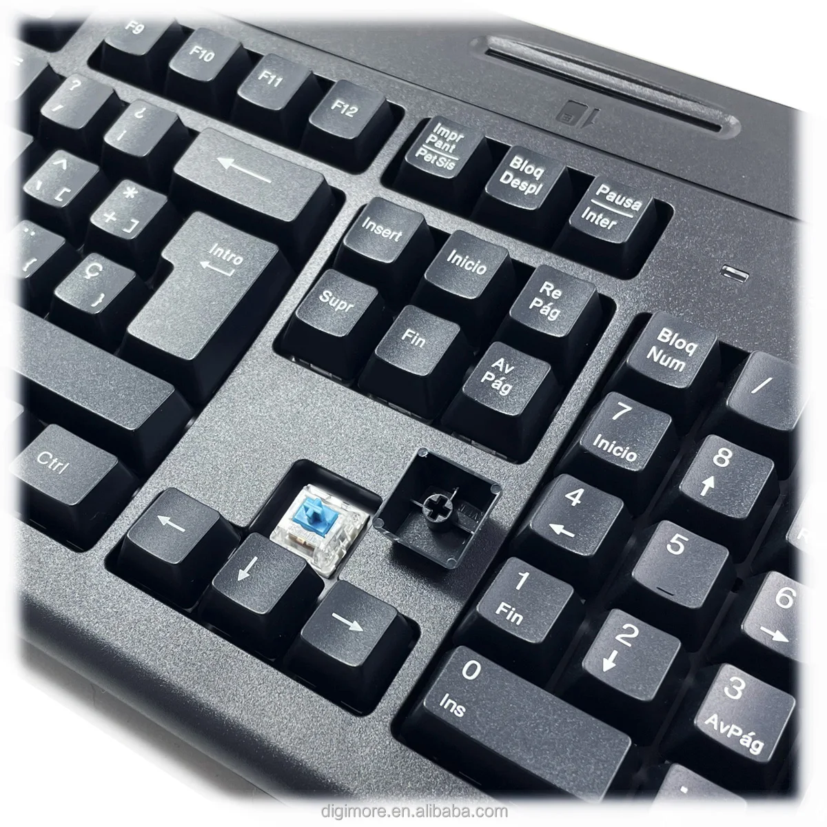 Kailh Switch Mechanical POS Keyboard with Integrated MSR Smart Card ...