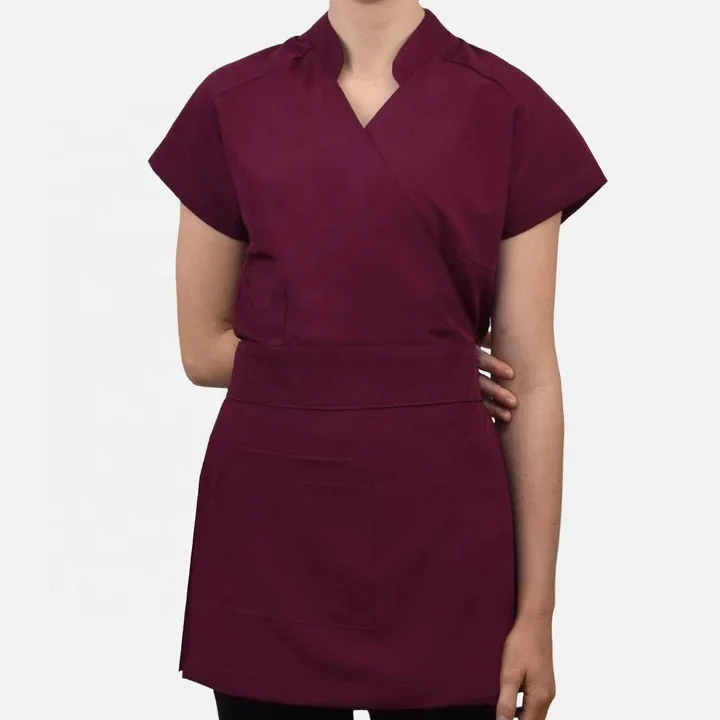 Beautician Work Wear Uniform Thai Massage Tunic Spa Uniforms Hotel ...