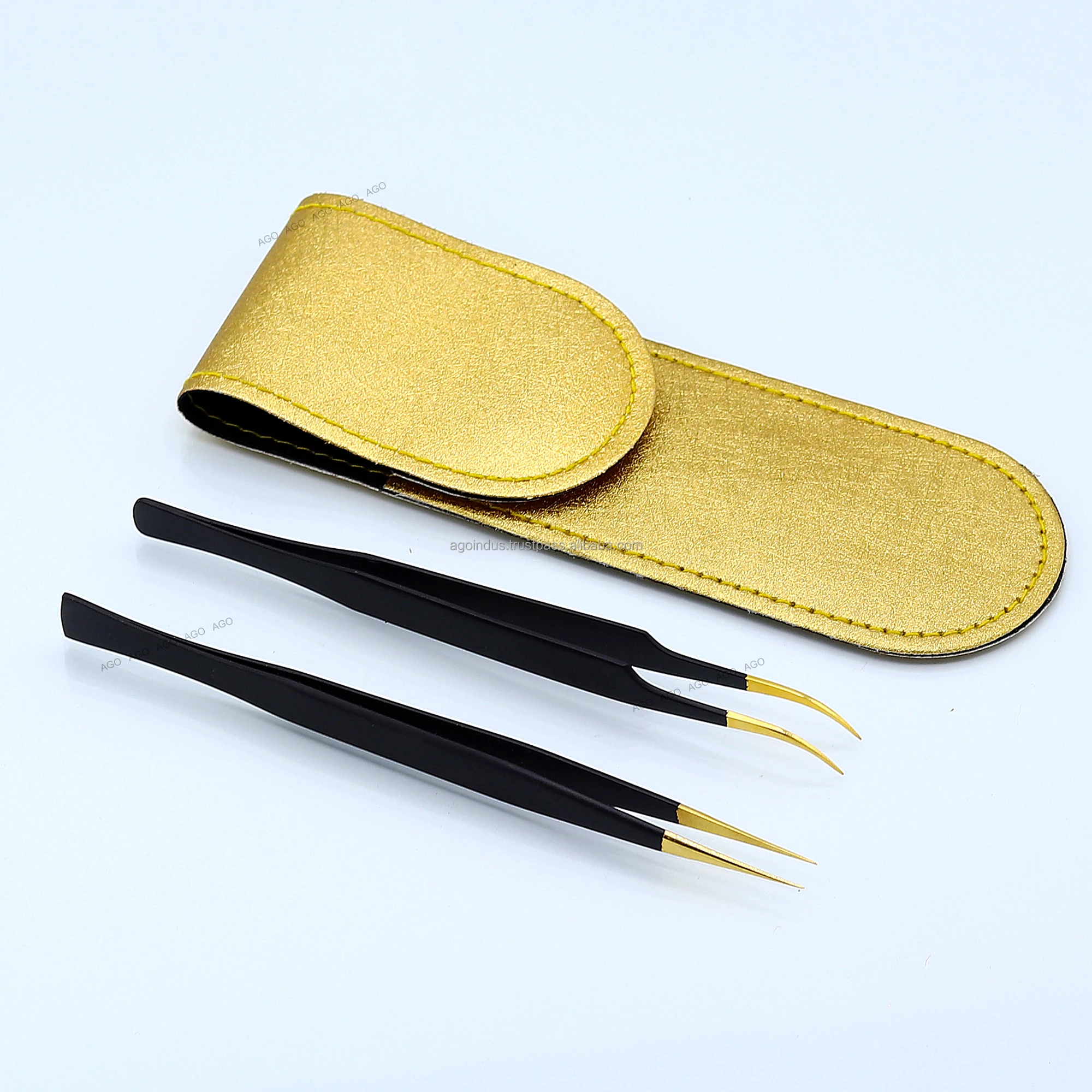 Custom Logo Beauty Tools Diy Lash Extension Tweezer For Eyelash