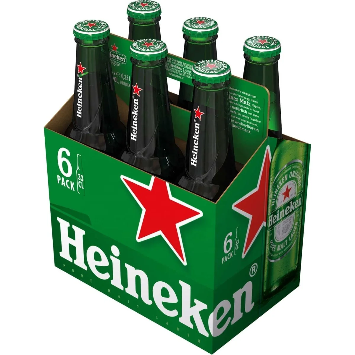 Thưởng thức ly Bia Heineken thật tự hào với hương vị đặc trưng và sự tinh tế trong từng hạt lúa mạch. Hãy xem hình ảnh liên quan để cảm nhận được sự tuyệt vời của loại bia này.