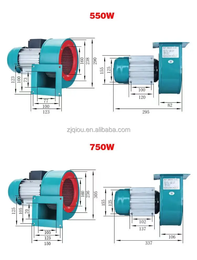 Temperature Centrifugal Cooling Fan, 2.2KW, 220V, 380V, Radial - detail 18