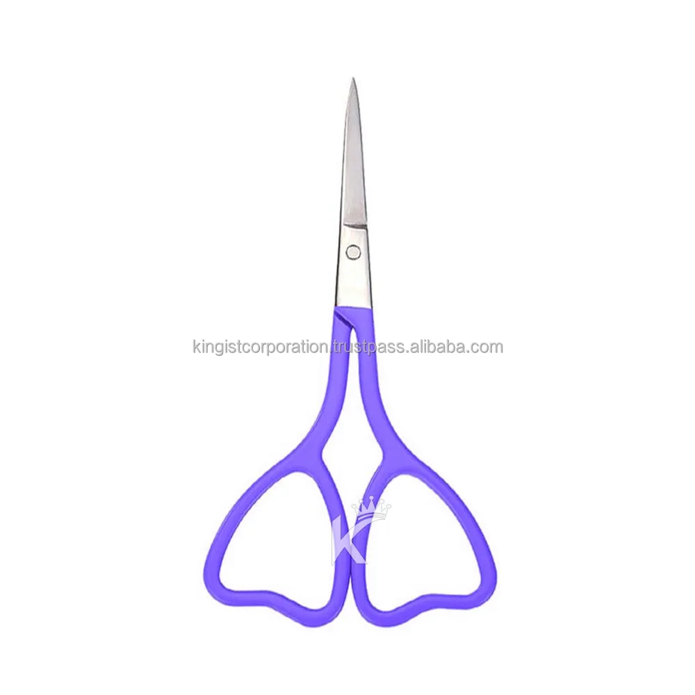 Heart Shape Multi Purpose Scissors in Beautiful Colors Private Label Stainless Embroidery Scissors for Professional Use