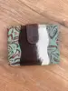 Brown With Turquoise Print