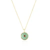 Amazonite & Orange CZ