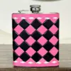 Pink & Black Checkered