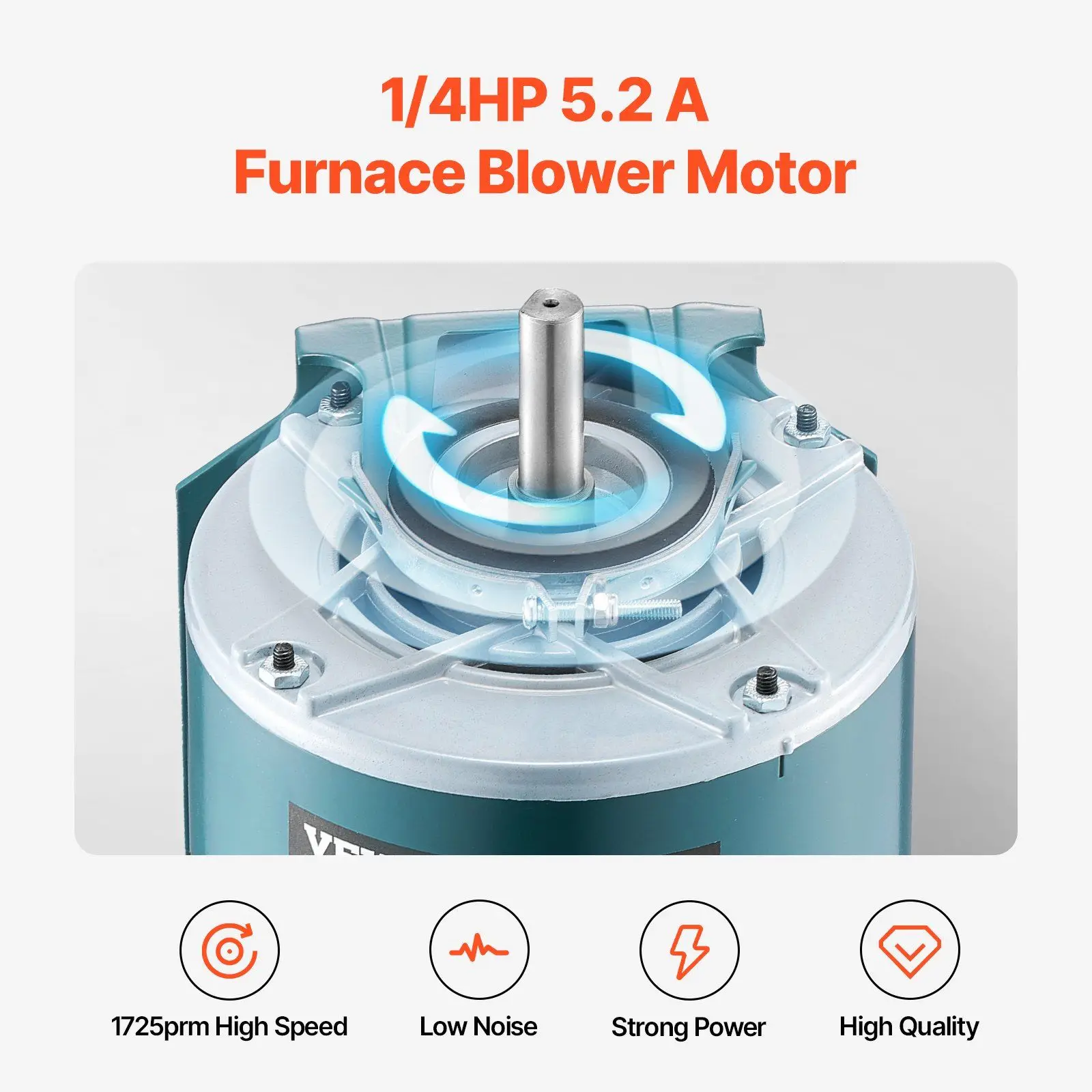 Furnace Blower, 1725, 115V - detail 4