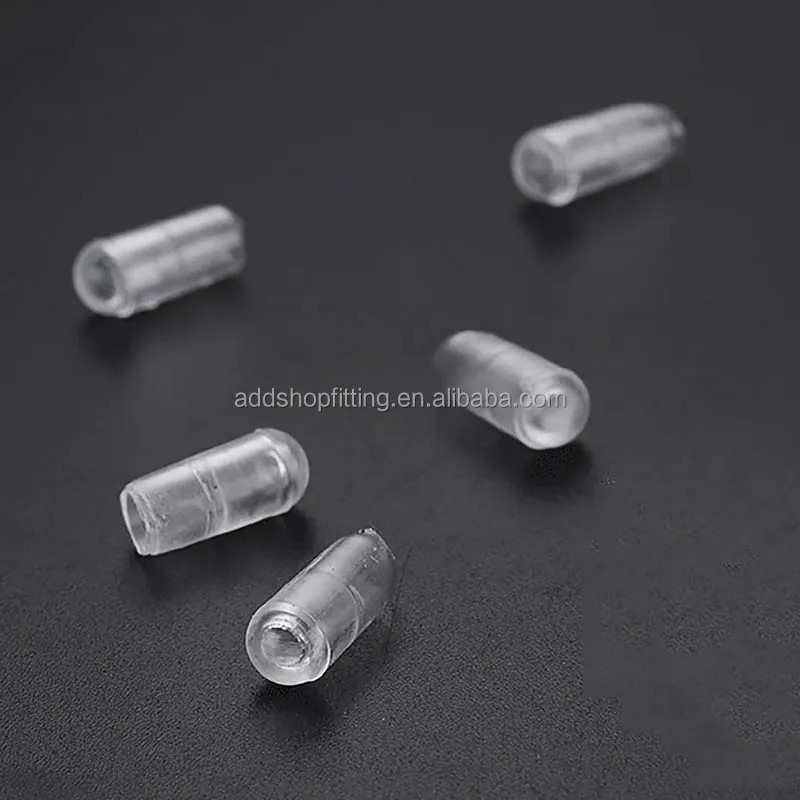 Clear Protection Pegboard Hooks Rubber Pvc Round End Cap Buy Clear